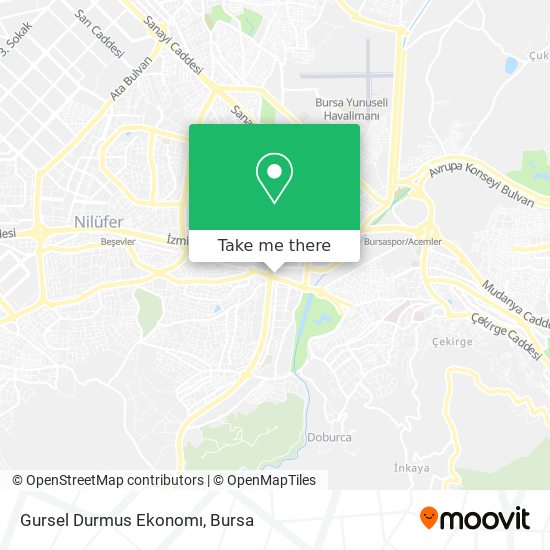 Gursel Durmus Ekonomı map