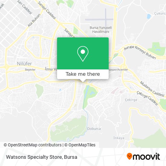 Watsons Specialty Store map