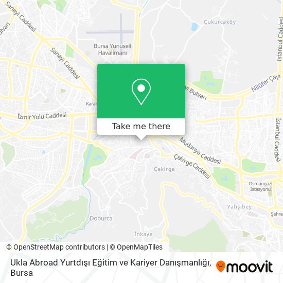 Ukla Abroad Yurtdışı Eğitim ve Kariyer Danışmanlığı map