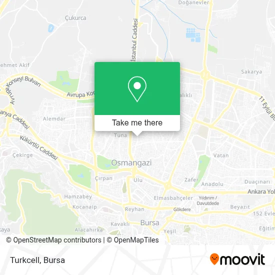 Turkcell map