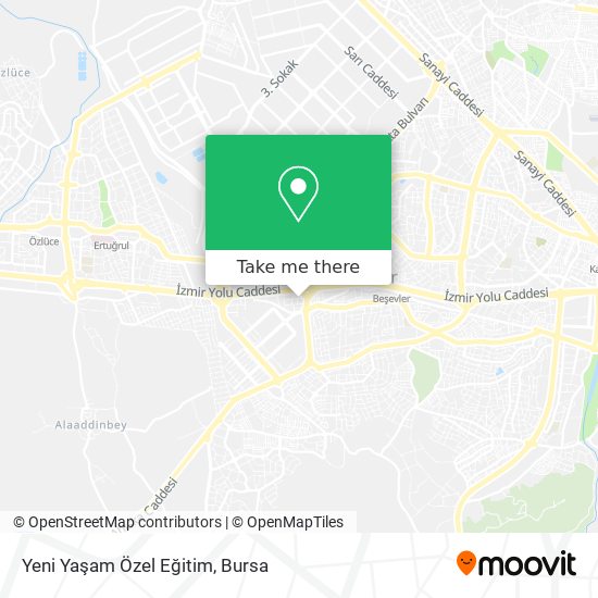 Yeni Yaşam Özel Eğitim map