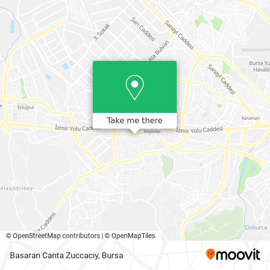 Basaran Canta Zuccacıy map
