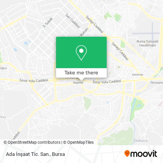Ada İnşaat Tic. San. map