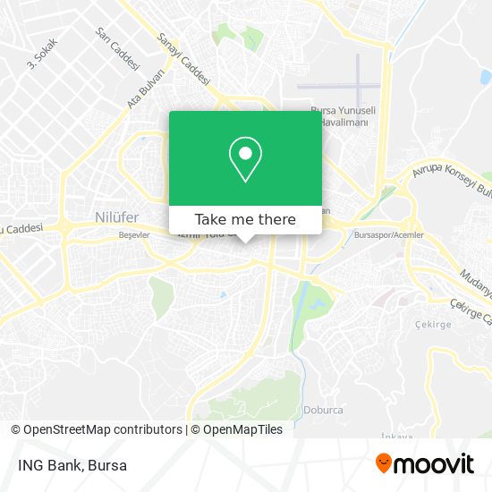 ING Bank map