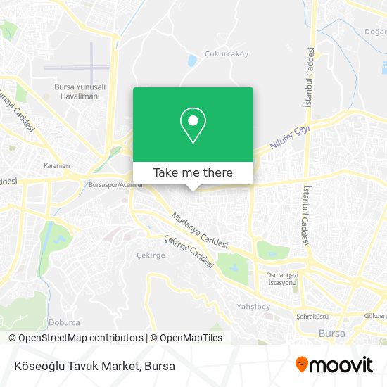 Köseoğlu Tavuk Market map