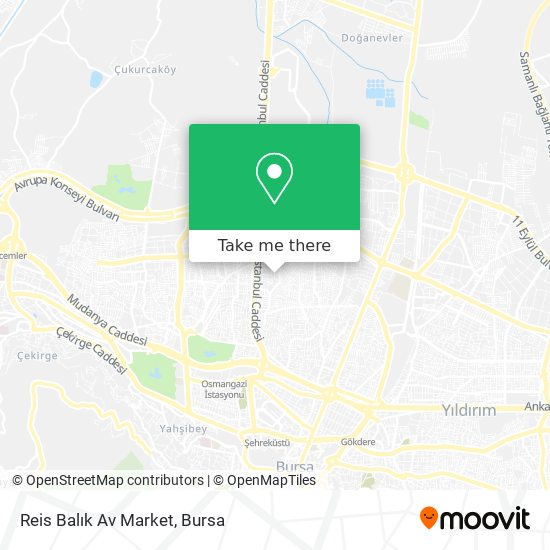 Reis Balık Av Market map