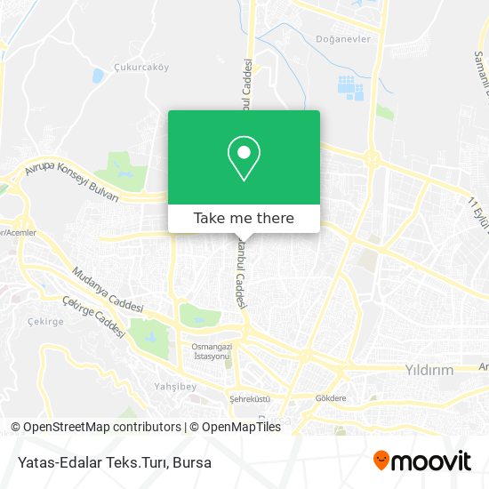 Yatas-Edalar Teks.Turı map