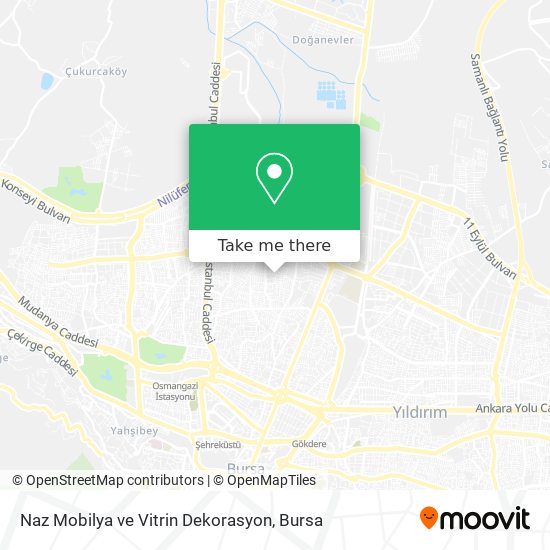 Naz Mobilya ve Vitrin Dekorasyon map