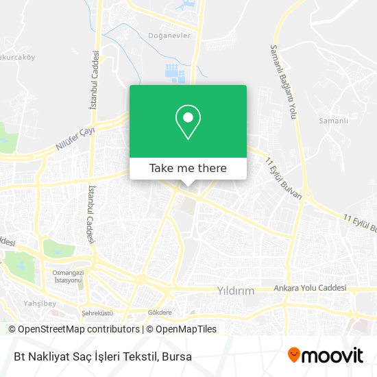 Bt Nakliyat Saç İşleri Tekstil map
