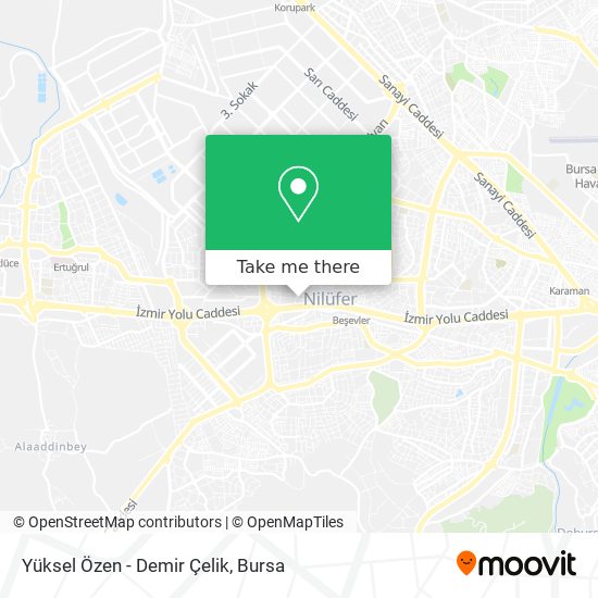 Yüksel Özen - Demir Çelik map