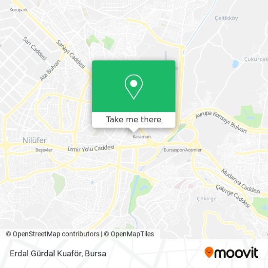Erdal Gürdal Kuaför map