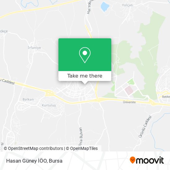 Hasan Güney İÖO map