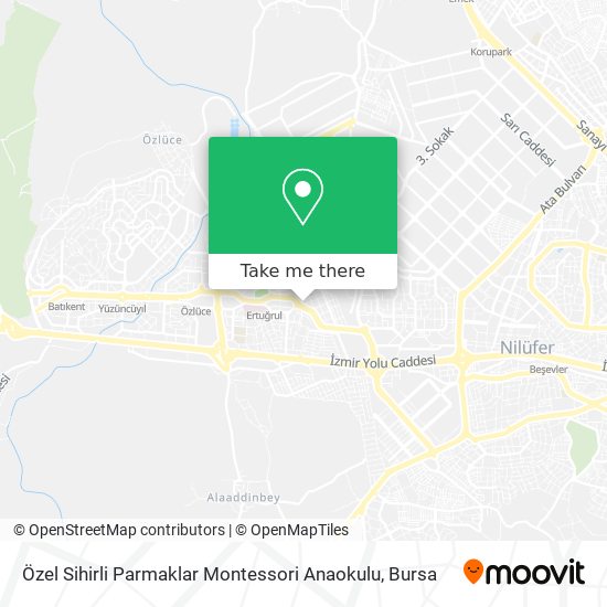 Özel Sihirli Parmaklar Montessori Anaokulu map