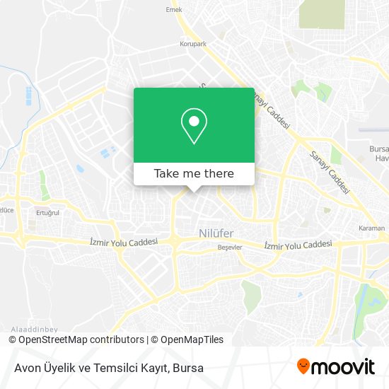 Avon Üyelik ve Temsilci Kayıt map