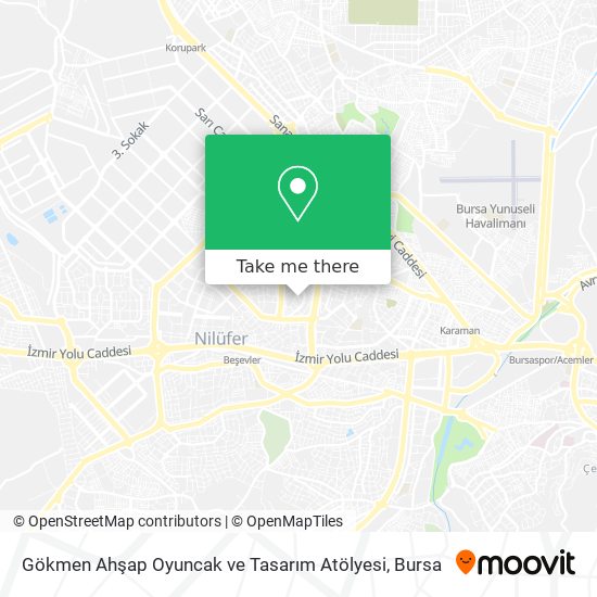 Gökmen Ahşap Oyuncak ve Tasarım Atölyesi map