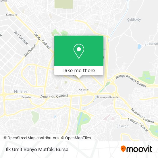 İlk Umit Banyo Mutfak map
