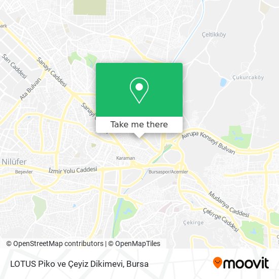 LOTUS Piko ve Çeyiz Dikimevi map