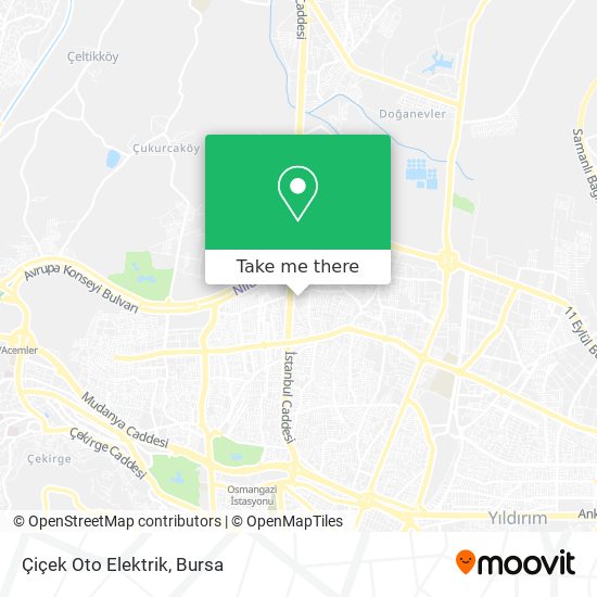 Çiçek Oto Elektrik map