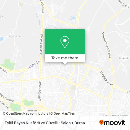 Eylül Bayan Kuaförü ve Güzellik Salonu map
