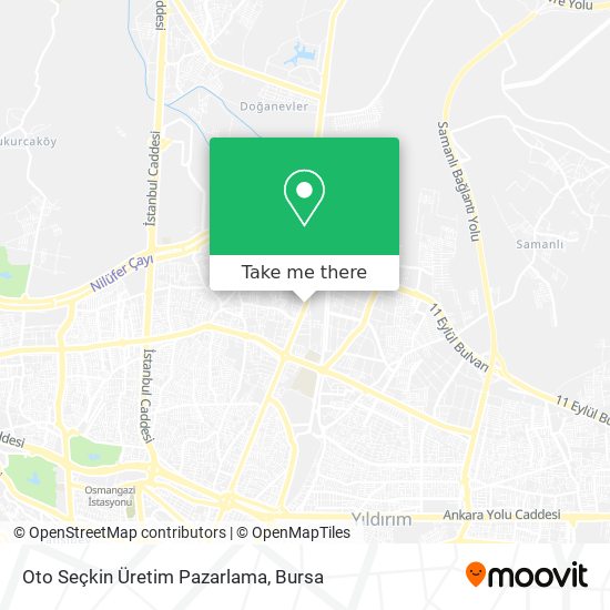 Oto Seçkin Üretim Pazarlama map