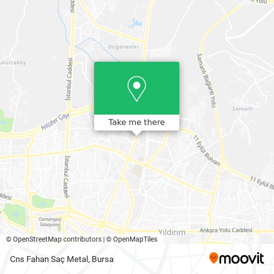 Cns Fahan Saç Metal map