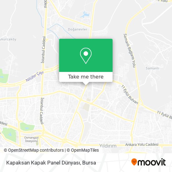 Kapaksan Kapak Panel Dünyası map