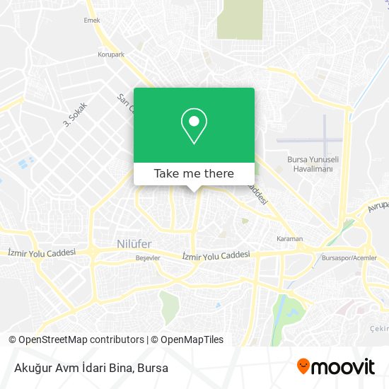 Akuğur Avm İdari Bina map