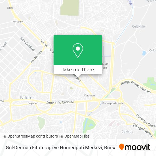 Gül-Derman Fitoterapi ve Homeopati Merkezi map