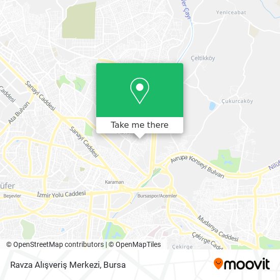 Ravza Alışveriş Merkezi map