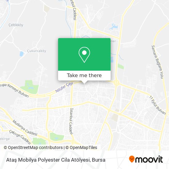Ataş Mobilya Polyester Cila Atölyesi map