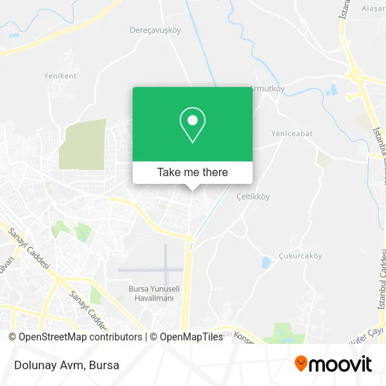 Dolunay Avm map