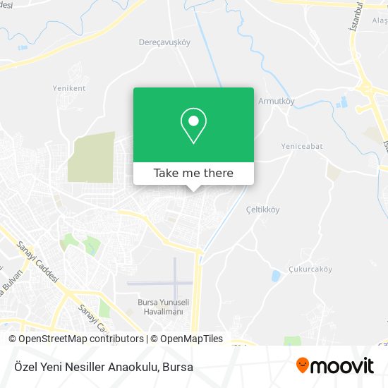 Özel Yeni Nesiller Anaokulu map