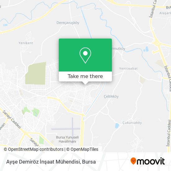 Ayşe Demiröz İnşaat Mühendisi map