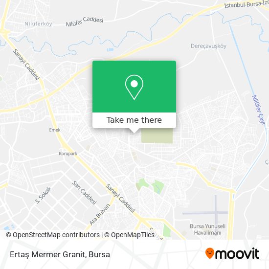 Ertaş Mermer Granit map
