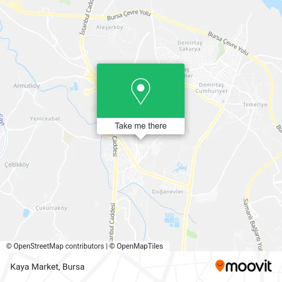 Kaya Market map