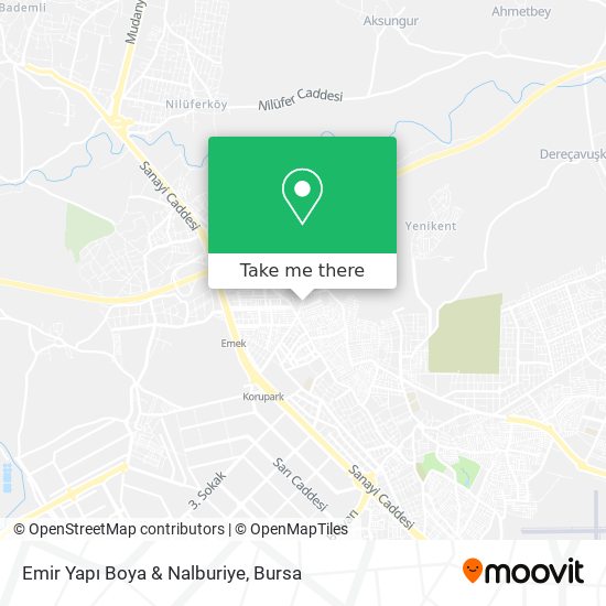 Emir Yapı Boya & Nalburiye map