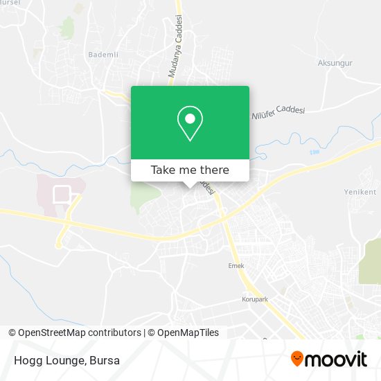 Hogg Lounge map