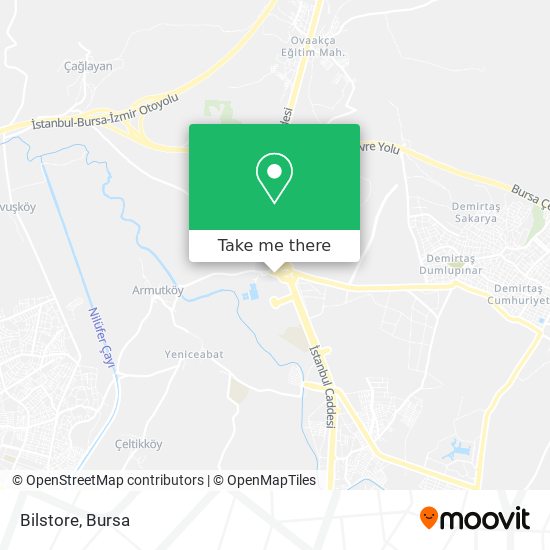 Bilstore map