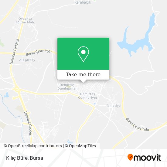 Kılıç Büfe map