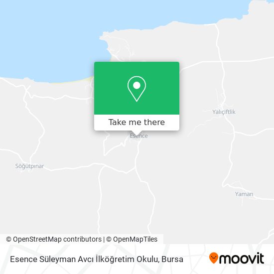 Esence Süleyman Avcı İlköğretim Okulu map