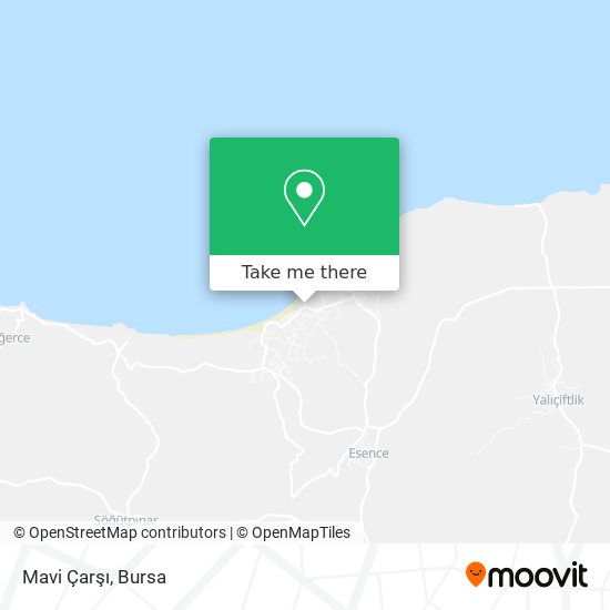 Mavi Çarşı map