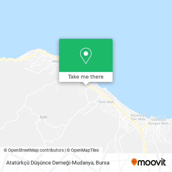 Atatürkçü Düşünce Derneği-Mudanya map