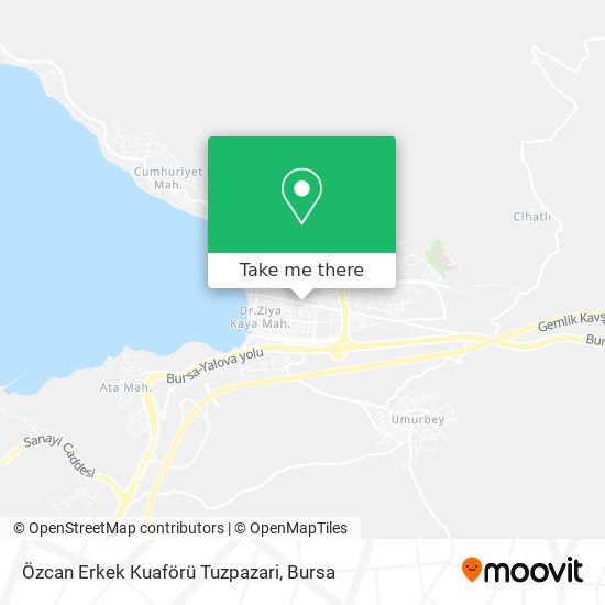 Özcan Erkek Kuaförü Tuzpazari map