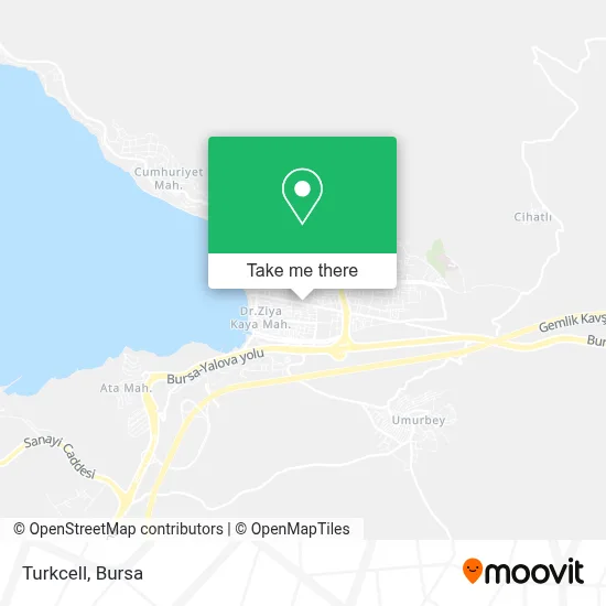 Turkcell map