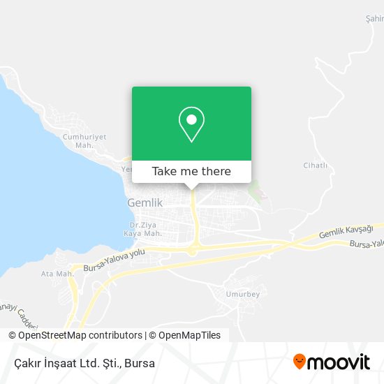 Çakır İnşaat Ltd. Şti. map