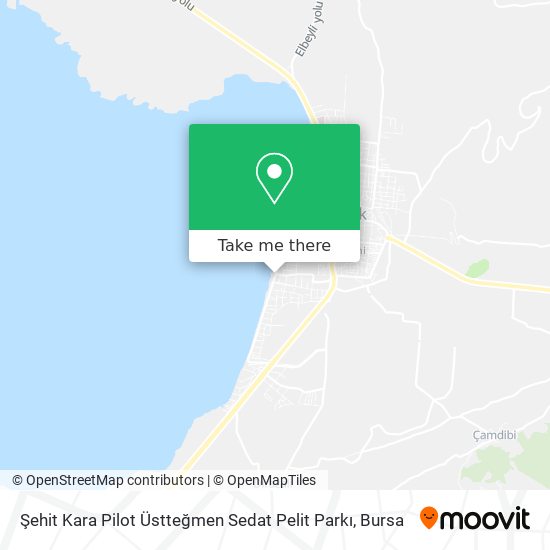 Şehit Kara Pilot Üstteğmen Sedat Pelit Parkı map