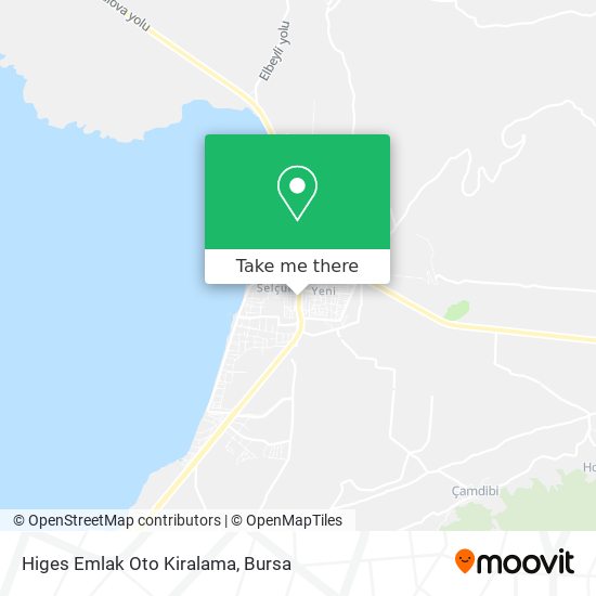 Higes Emlak Oto Kiralama map