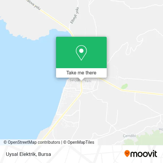 Uysal Elektrik map
