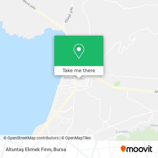 Altuntaş Ekmek Fırını map