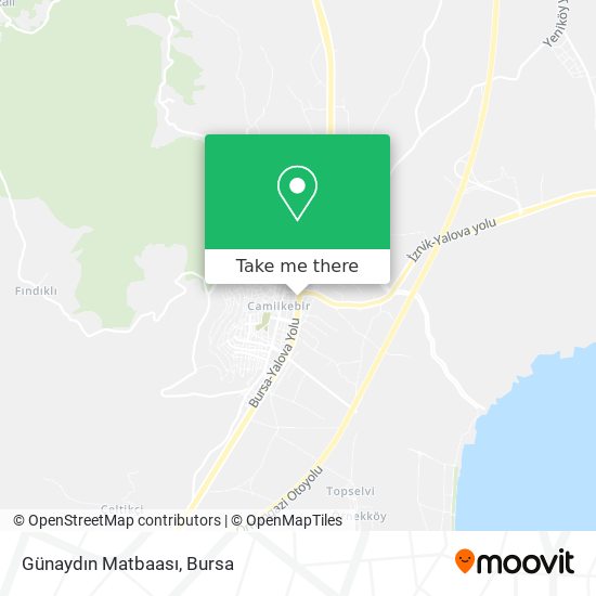Günaydın Matbaası map